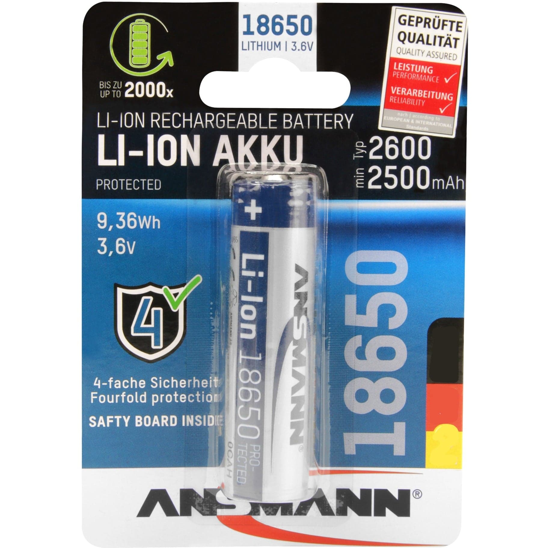 Li-Ion Akku 18650 – Bild 1