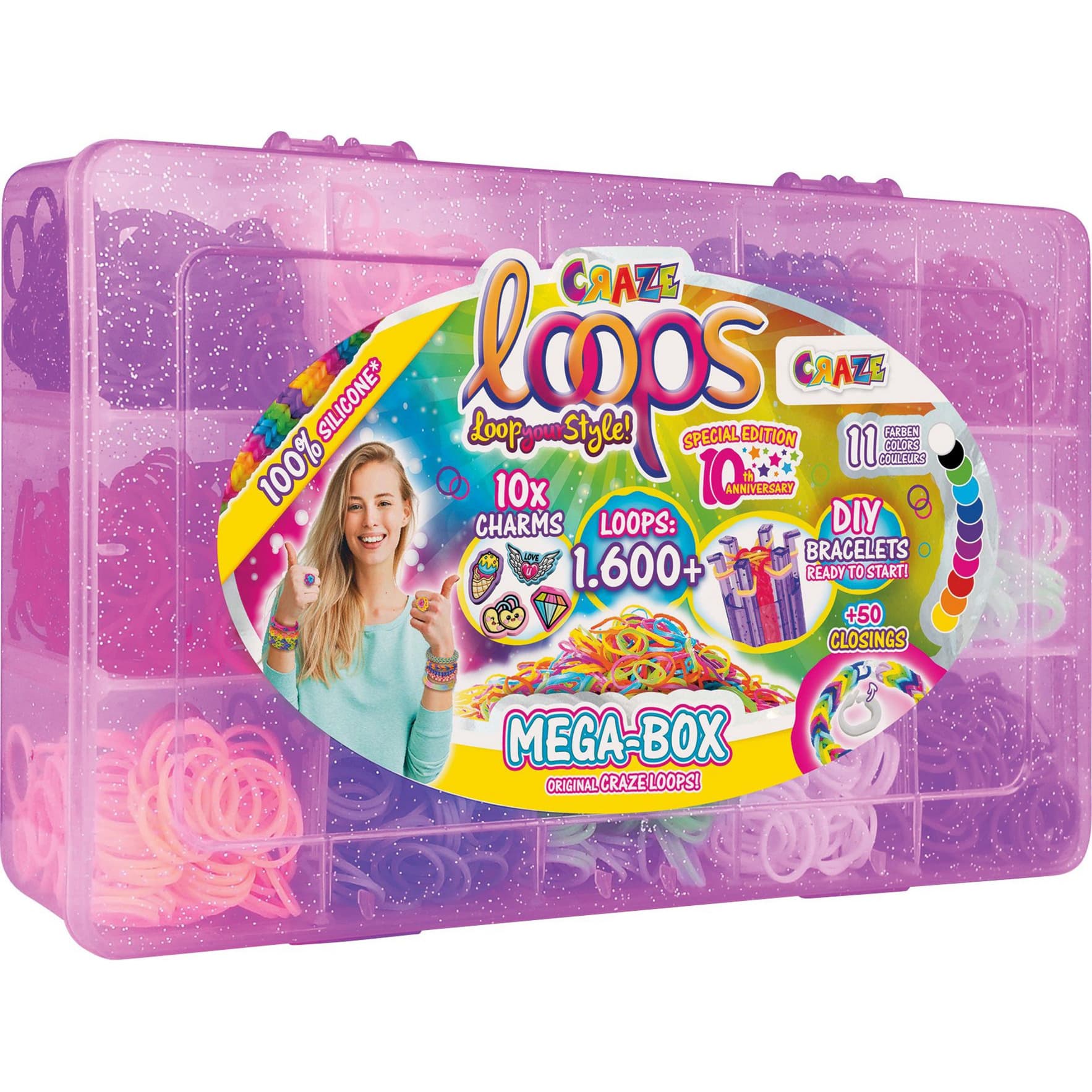 Loops Mega Box, Bastelmaterial