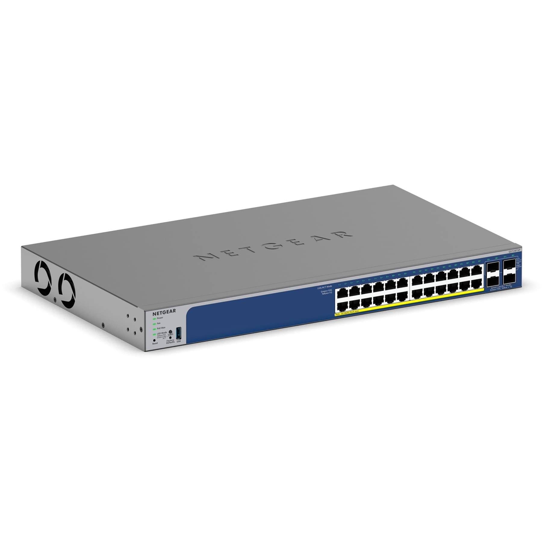S3300-28X-PoE+ (GS728TXP), Switch – Bild 1