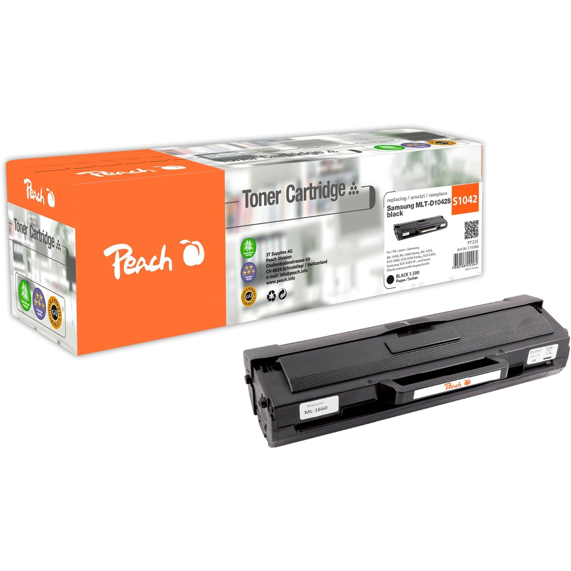 Toner schwarz 110568
