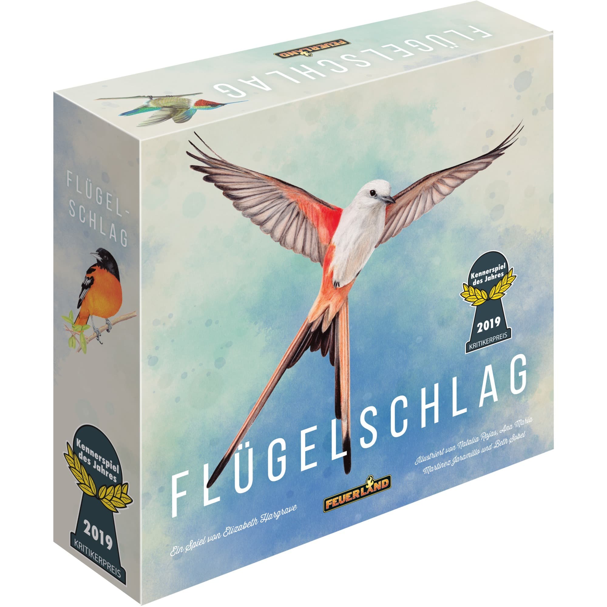Flügelschlag, Brettspiel – Bild 1