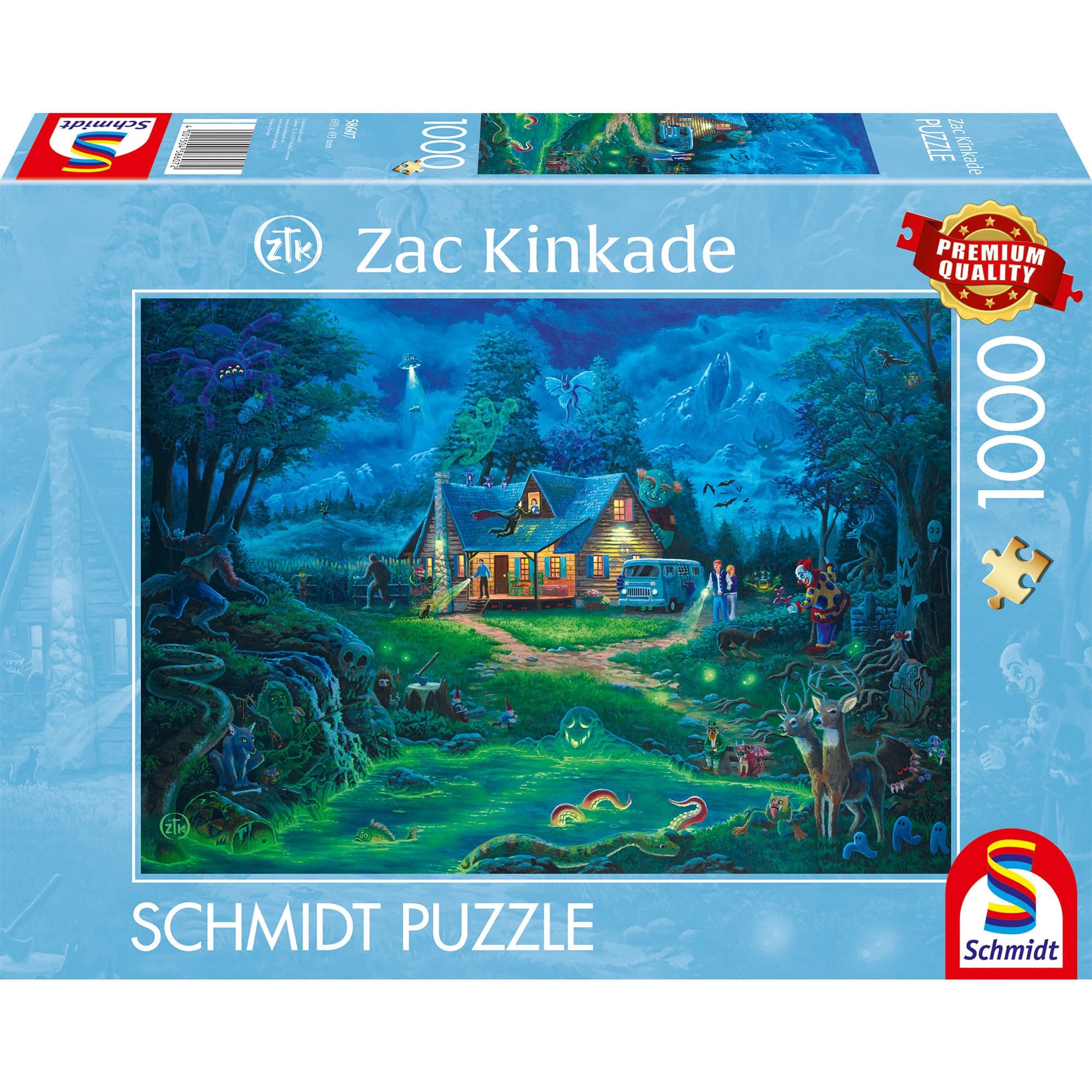 Zac Kinkade: Das Spukhaus, Puzzle – Bild 1