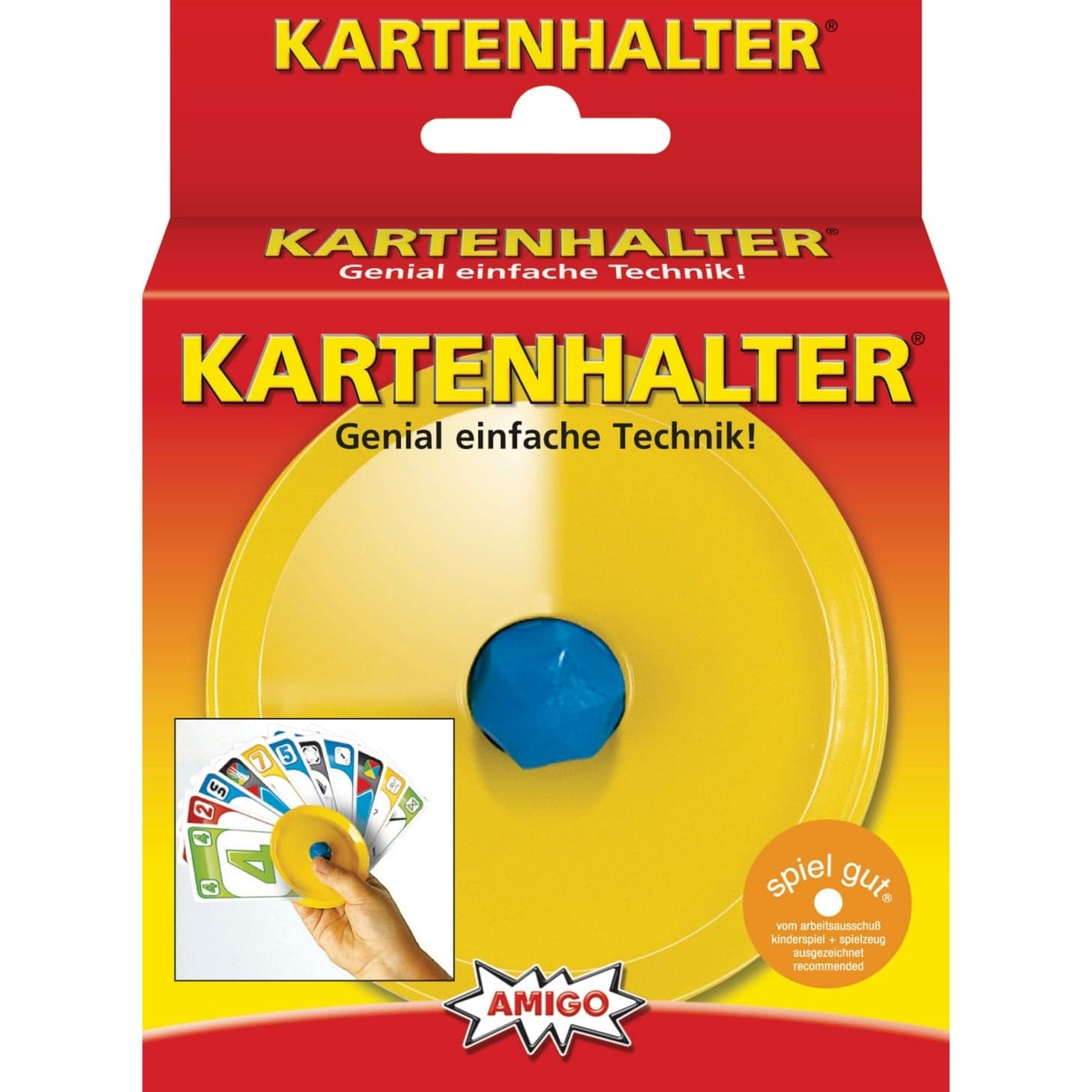 Kartenhalter (gelb) – Bild 1