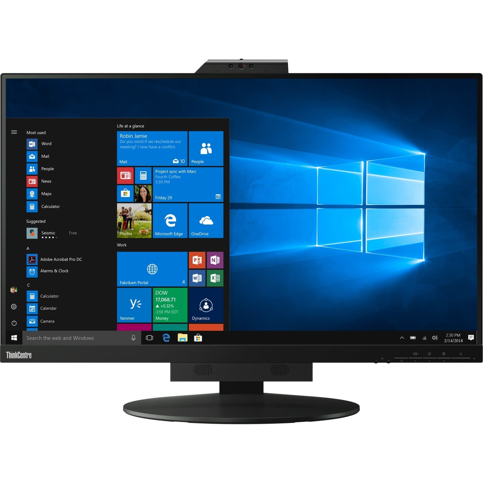 ThinkCentre Tiny in One 27, LED-Monitor – Bild 1