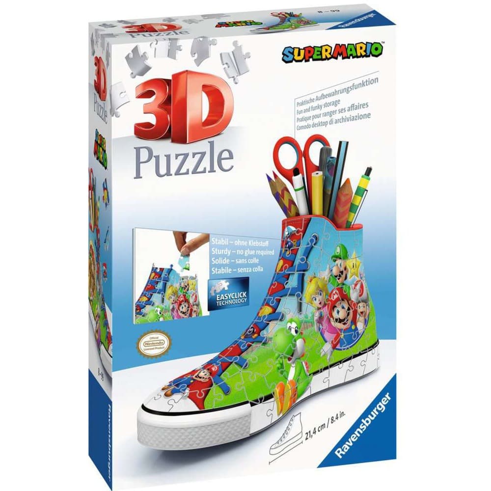 3D Puzzle Sneaker Super Mario – Bild 1