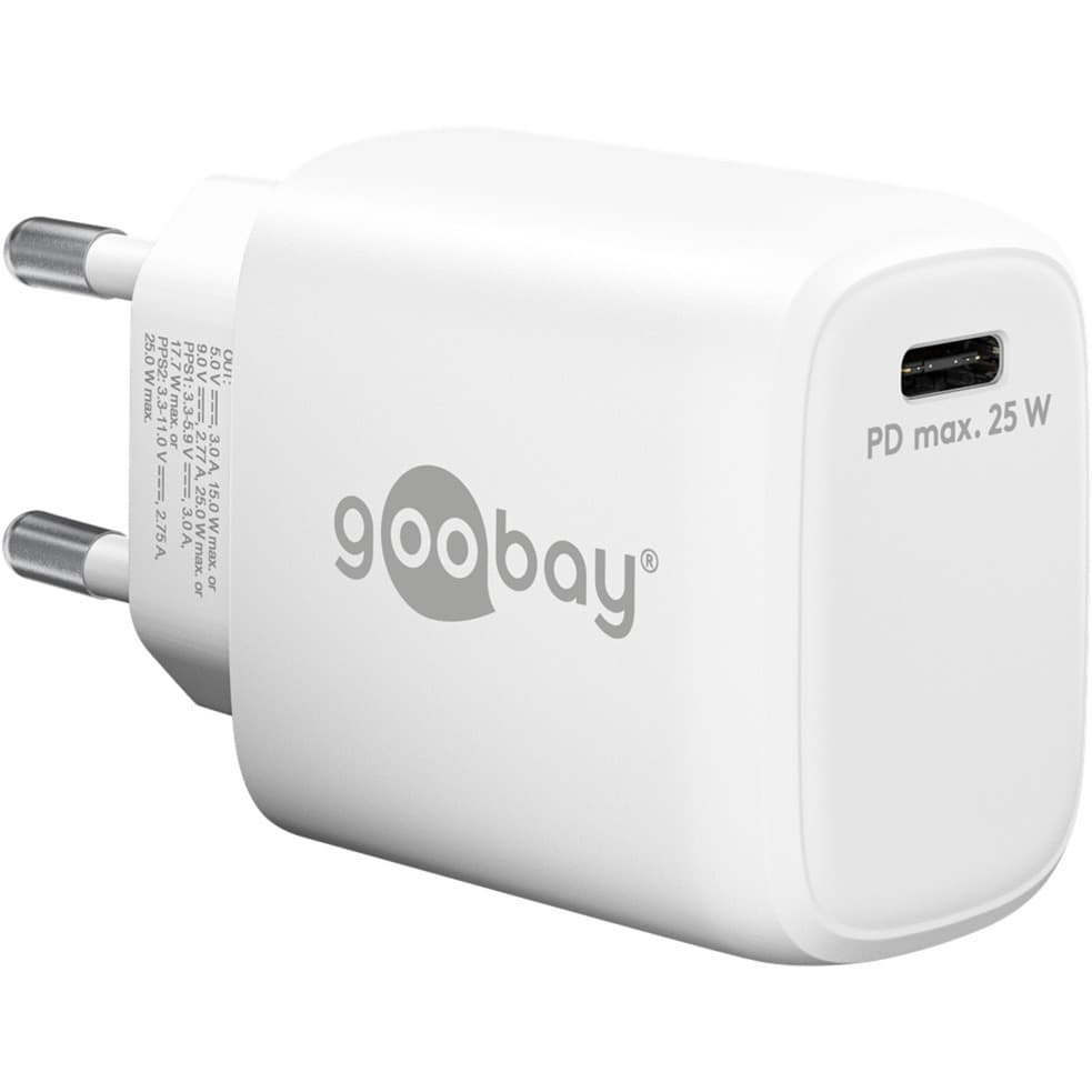 USB-C PD GaN Schnellladegerät 25 Watt – Bild 1