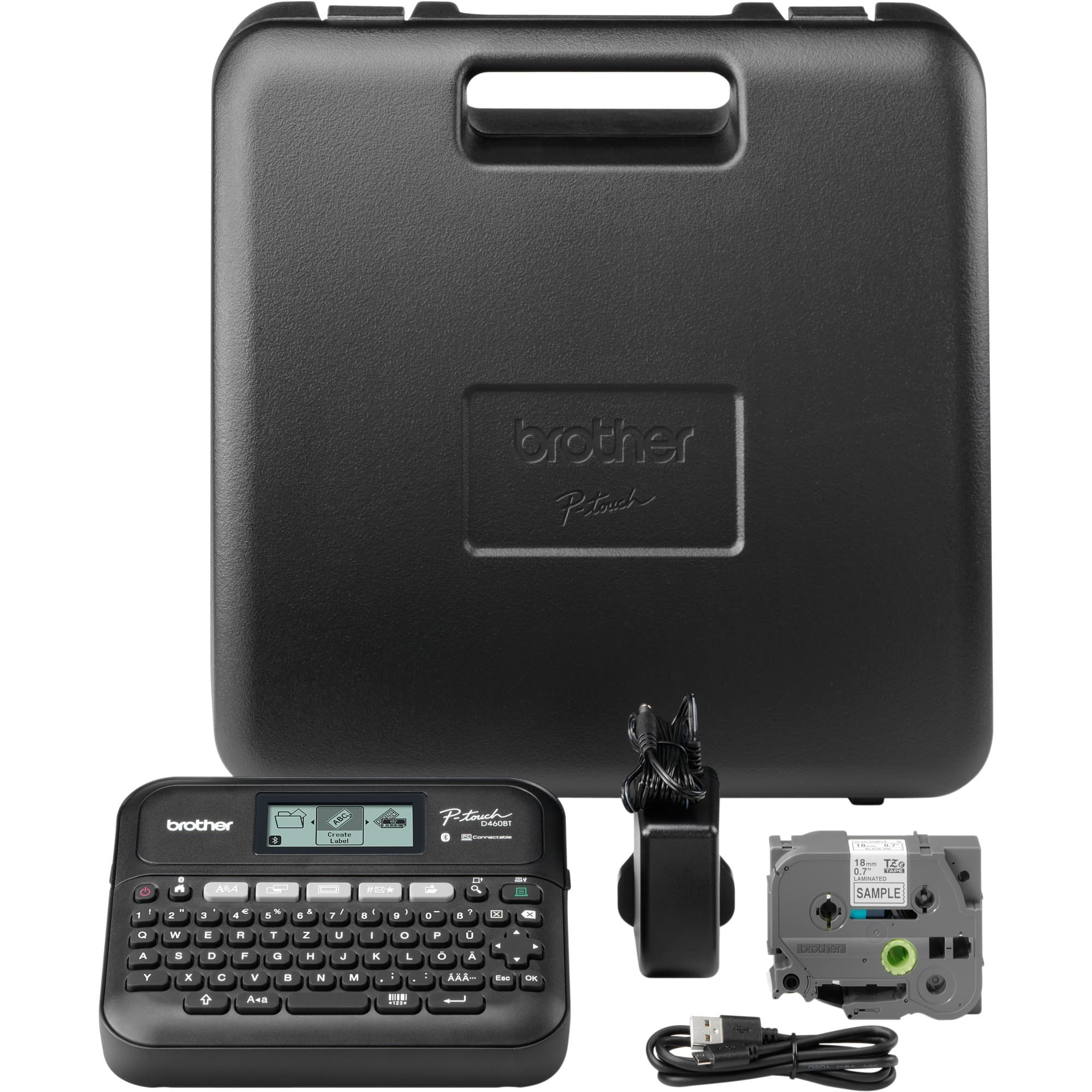 PT-D460BTVP, Beschriftungsgerät – Bild 1