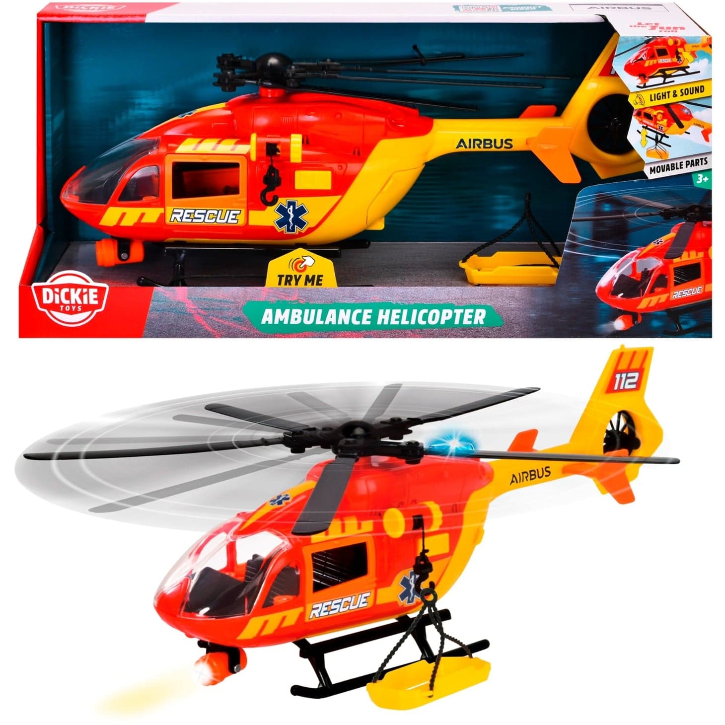 Ambulance Helicopter, Spielfahrzeug
