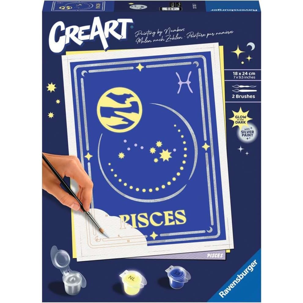 CreArt - Sternzeichen Fische, Malen