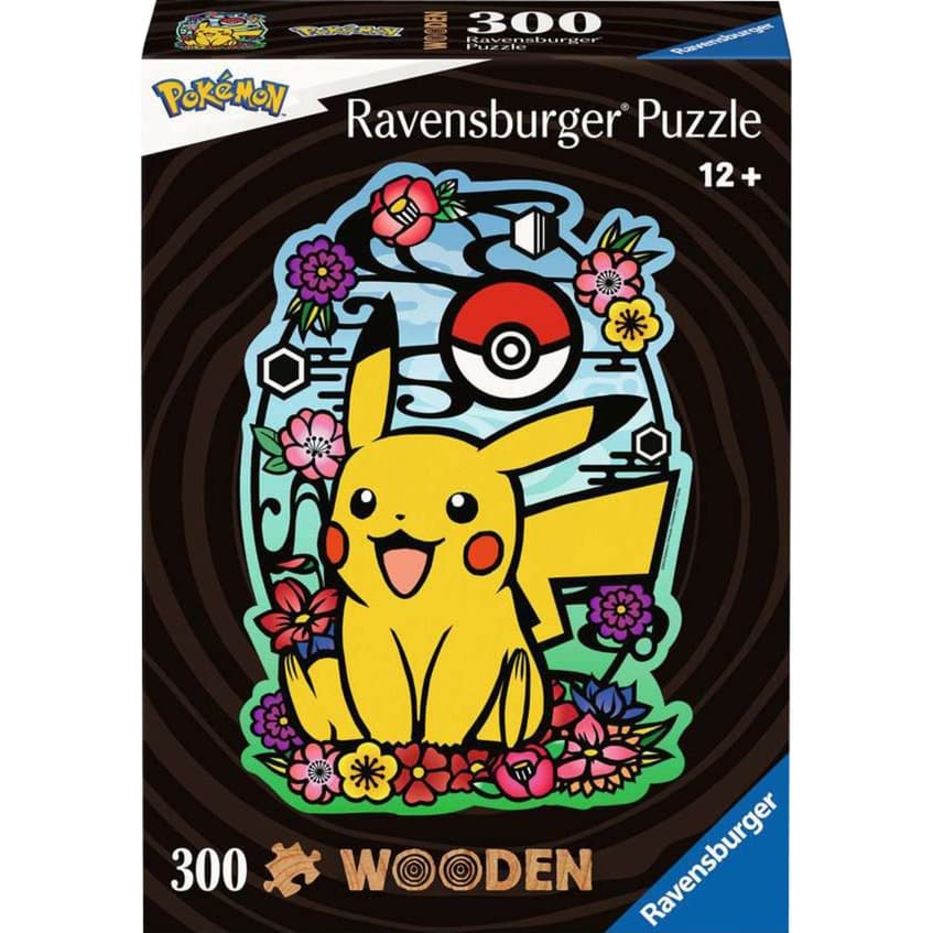 Wooden Puzzle Pokémon Pikachu – Bild 1