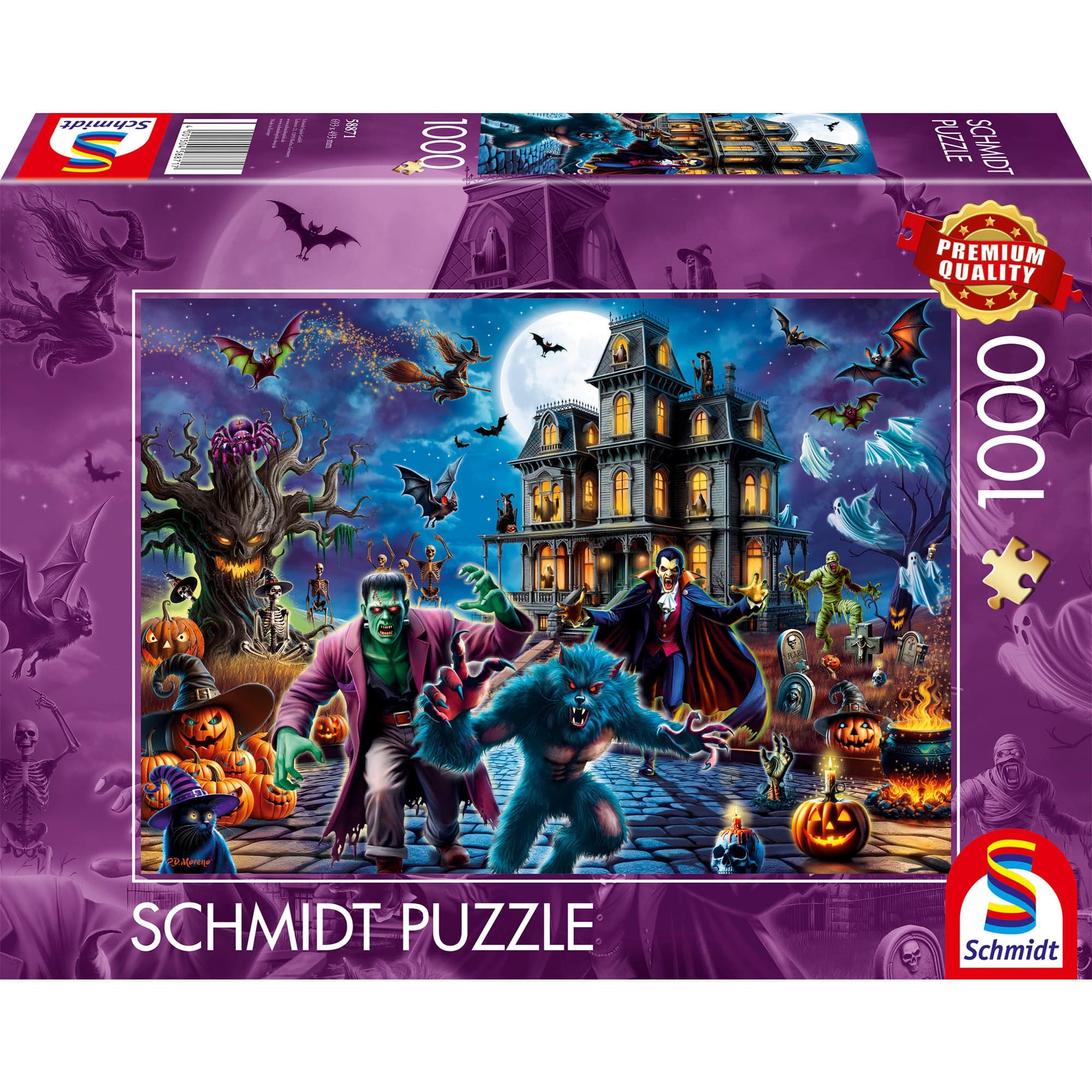Halloween-Nacht, Puzzle – Bild 1