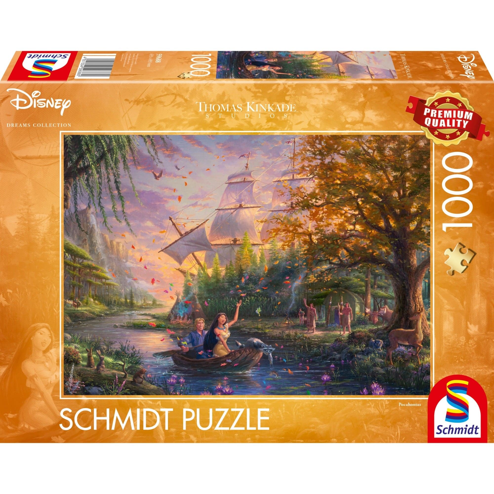 Puzzle Disney Pocahontas – Bild 1