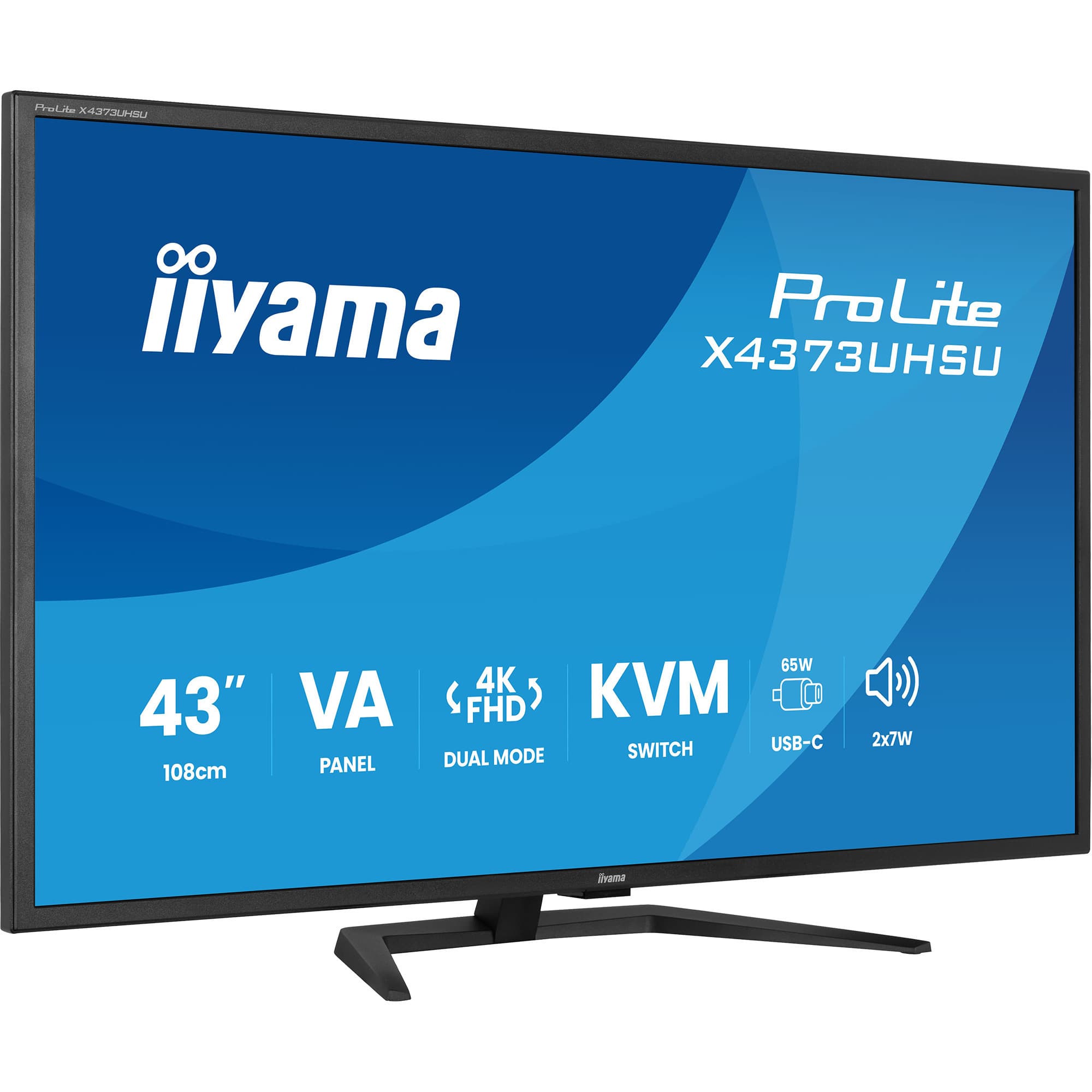ProLite X4373UHSU-B2, LED-Monitor – Bild 1