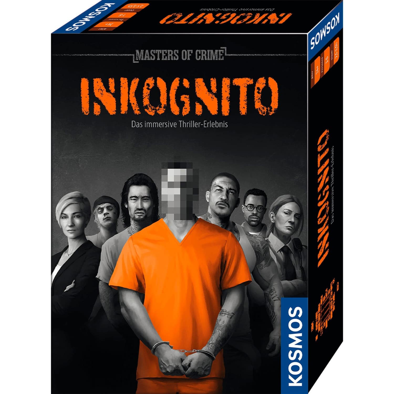 Masters of Crime: Inkognito, Brettspiel – Bild 1