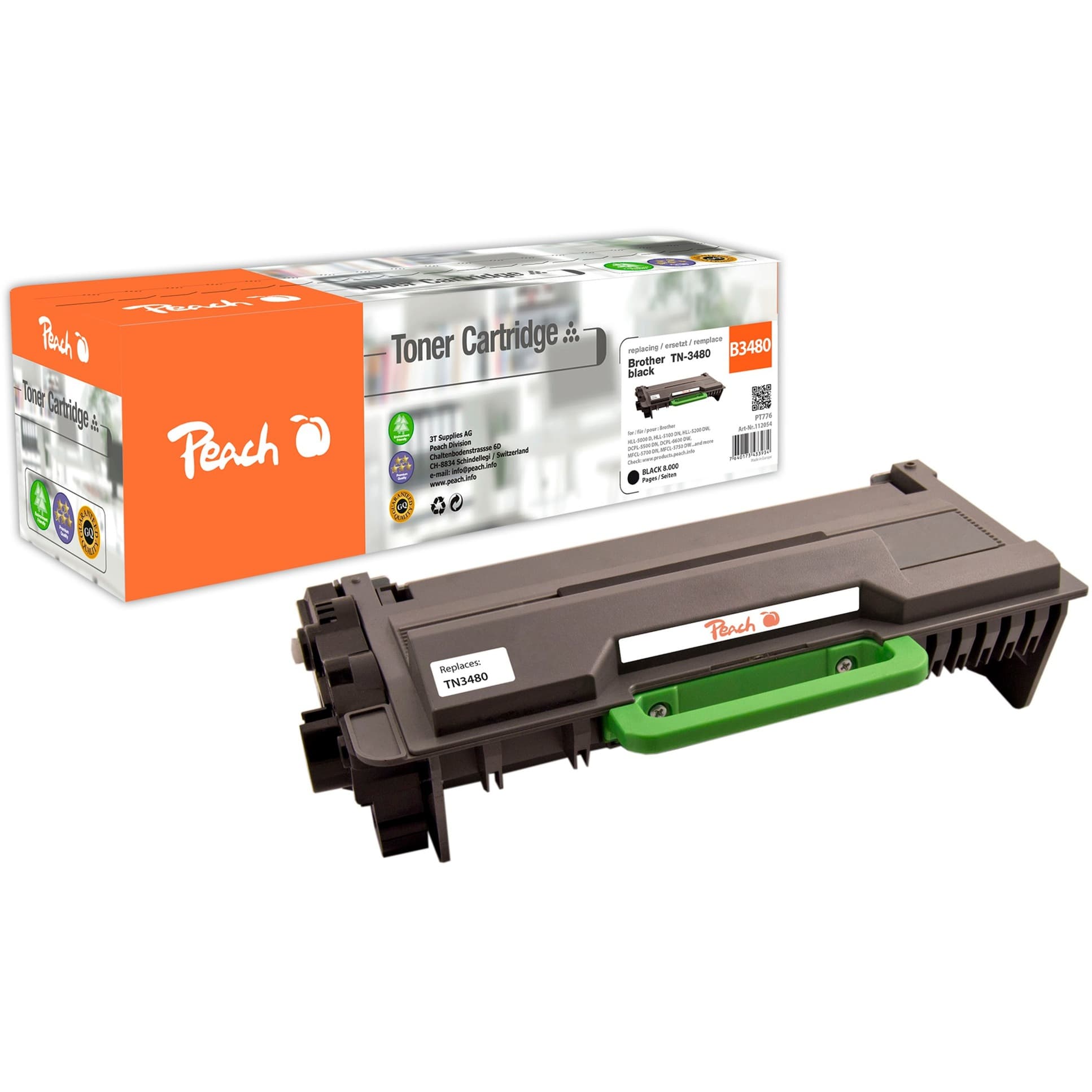 Toner schwarz 112054 – Bild 1