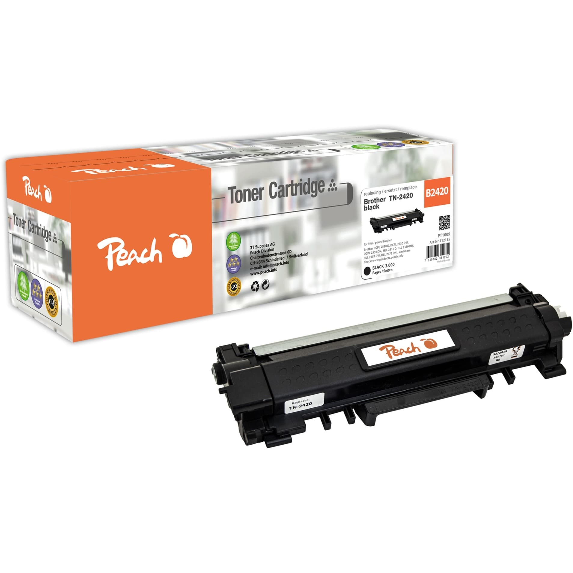 Toner schwarz 112185 – Bild 1