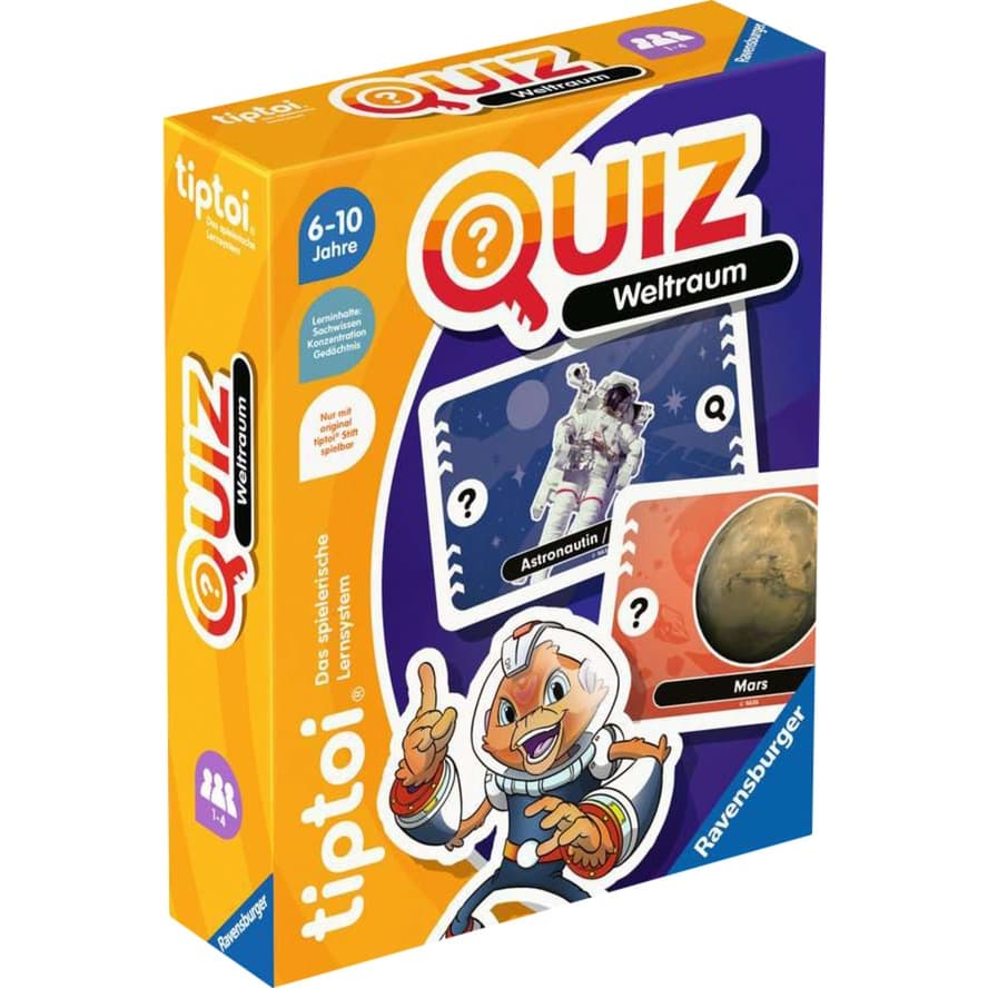tiptoi Quiz Weltraum, Quizspiel – Bild 1