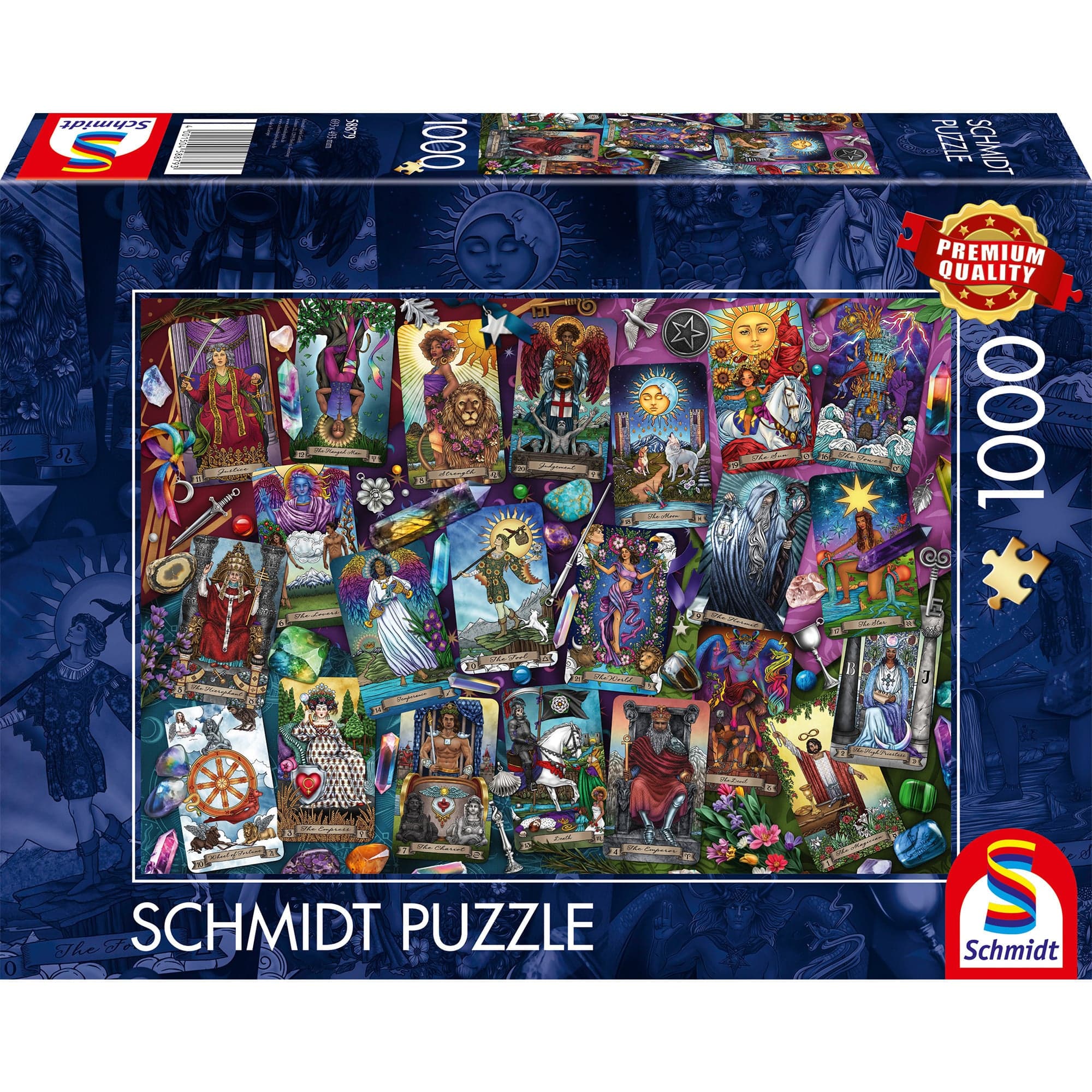 Geheimnisvolle Tarotkarten, Puzzle – Bild 1