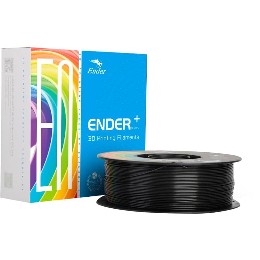 PLA+ Filament Black, 3D-Filament – Bild 1