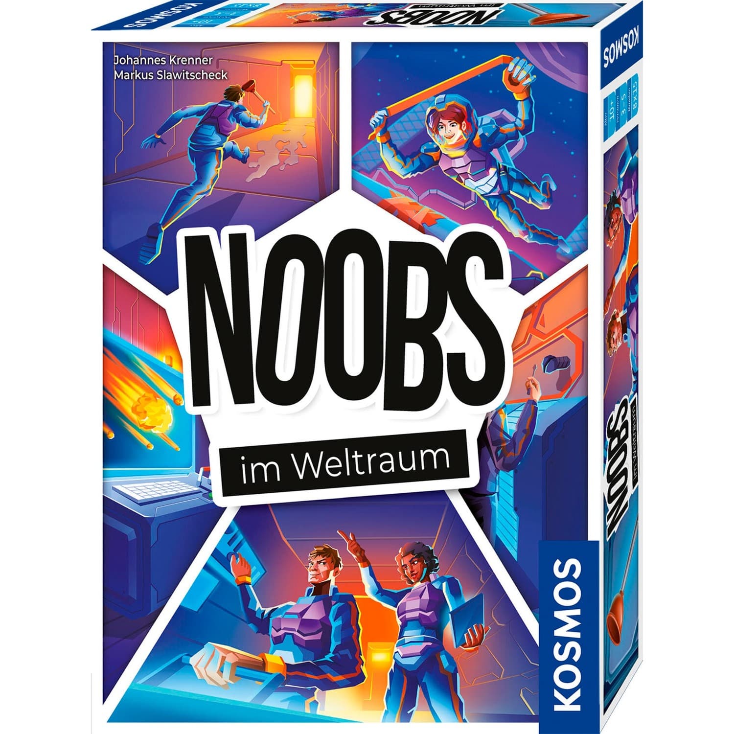 Noobs - Im Weltraum, Kartenspiel – Bild 1