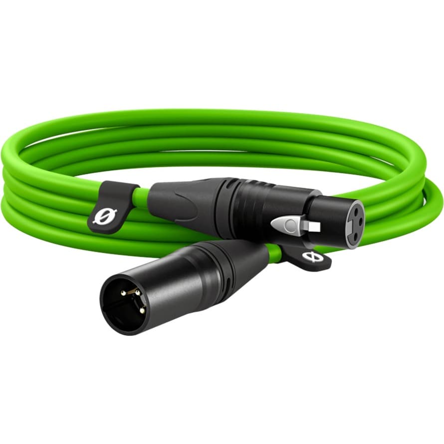 Premium XLR-Kabel XLR3M-G green – Bild 1