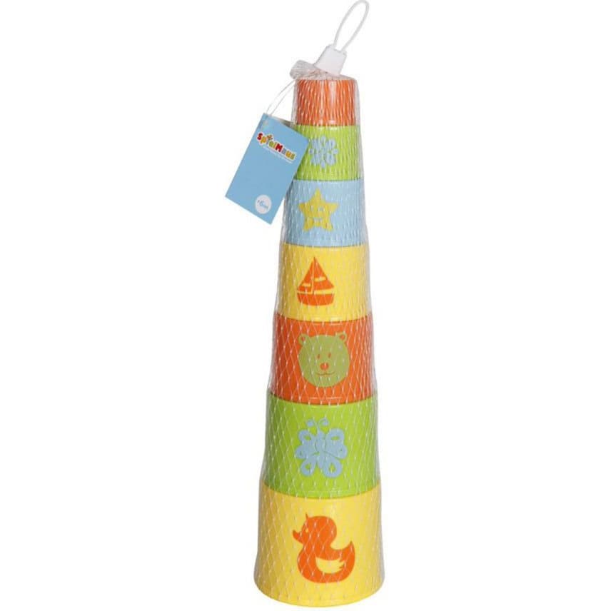 Stapelturm 34 Zentimeter, Becher – Bild 1