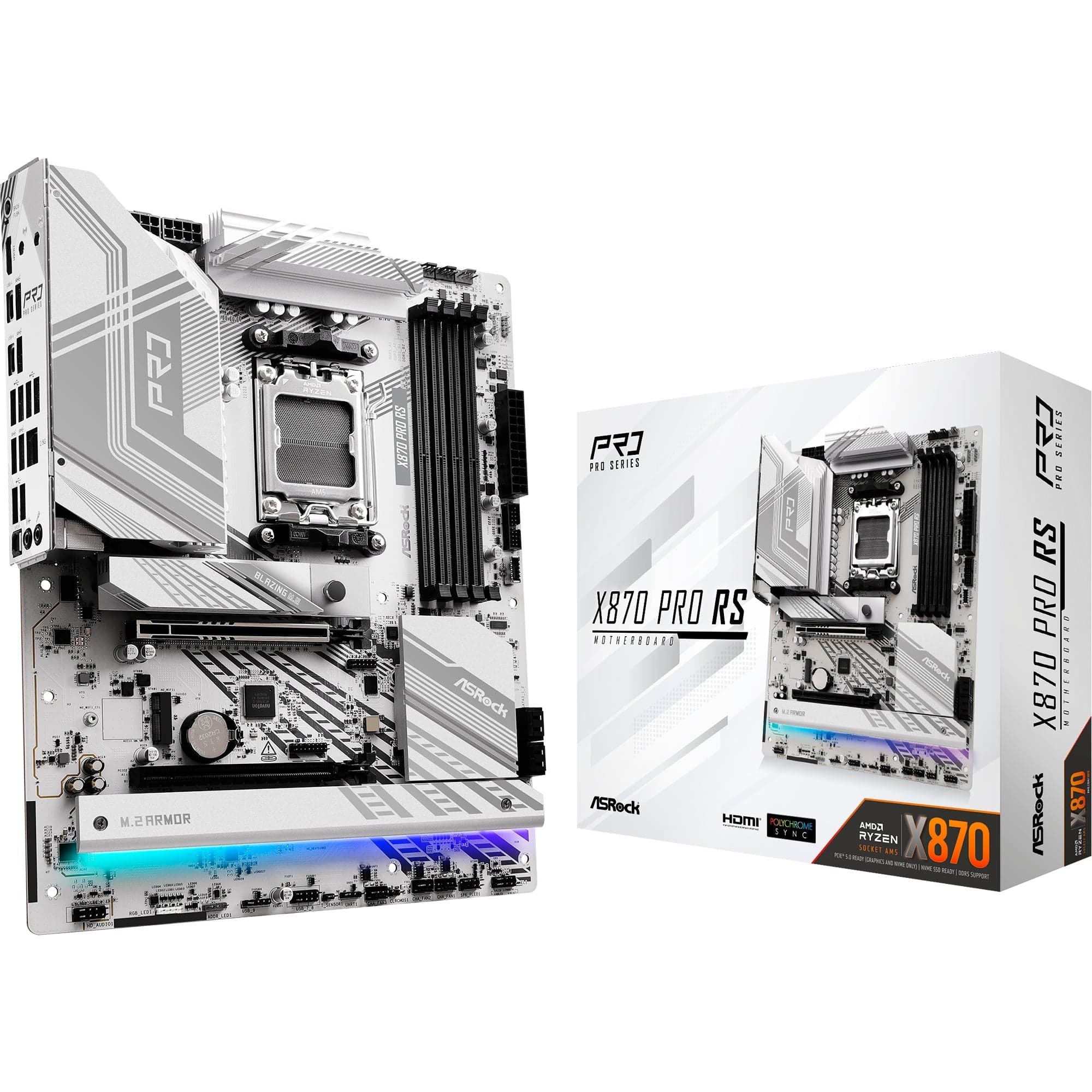 X870 Pro RS, Mainboard – Bild 1