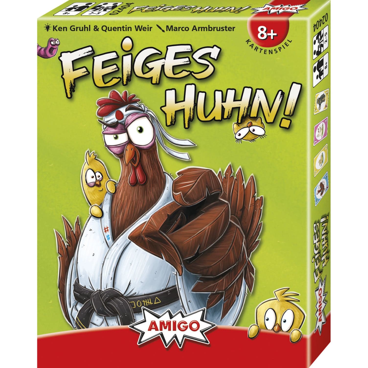 Feiges Huhn!, Kartenspiel – Bild 1