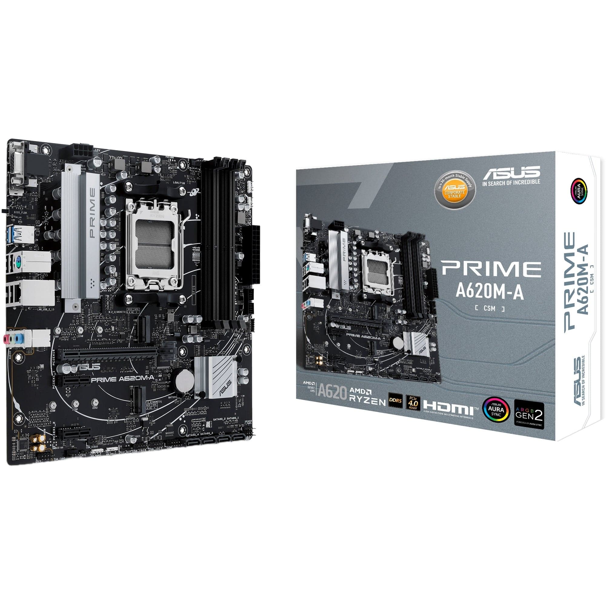 PRIME A620M-A-CSM, Mainboard – Bild 1