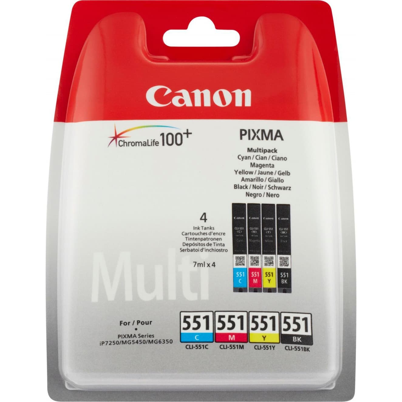 Tinte Multipack CLI-551 – Bild 1