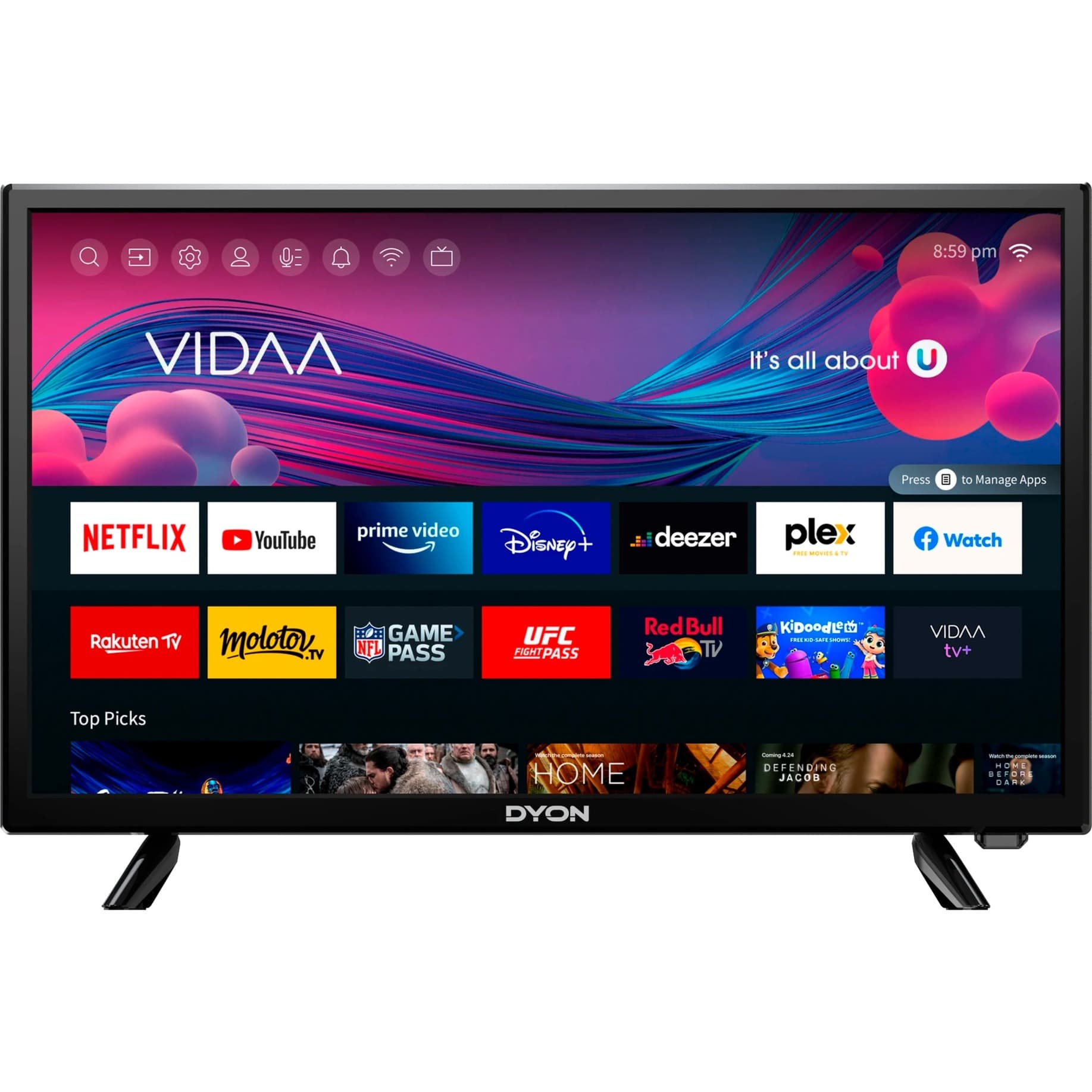SMART 24 VX, LED-Fernseher – Bild 1