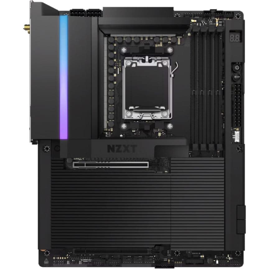 N9 X870E Black, Mainboard – Bild 1