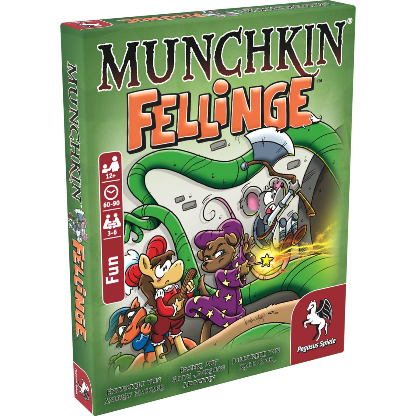 Munchkin Fellinge, Kartenspiel – Bild 1