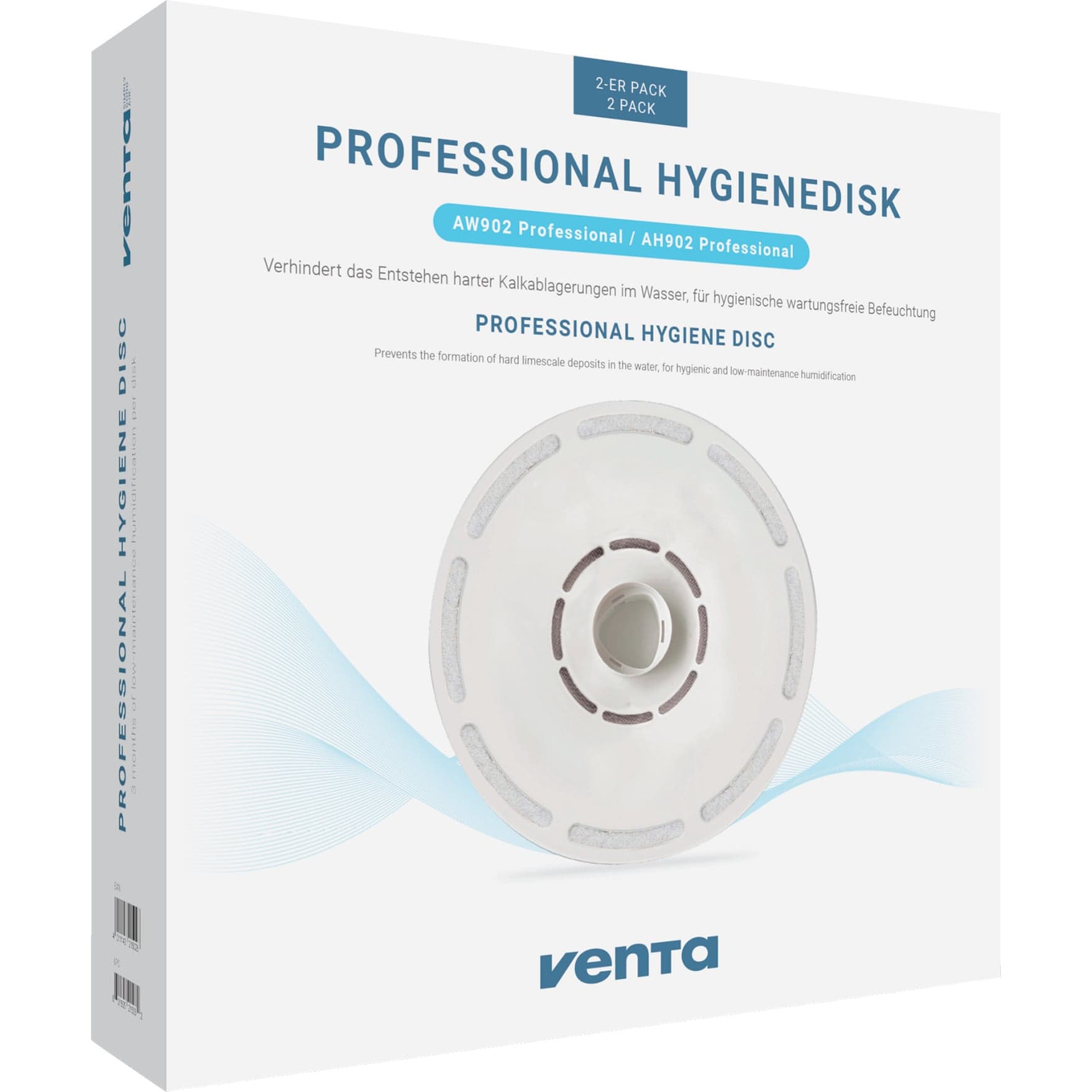 Hygienedisk Professional, 2er, Entkalker