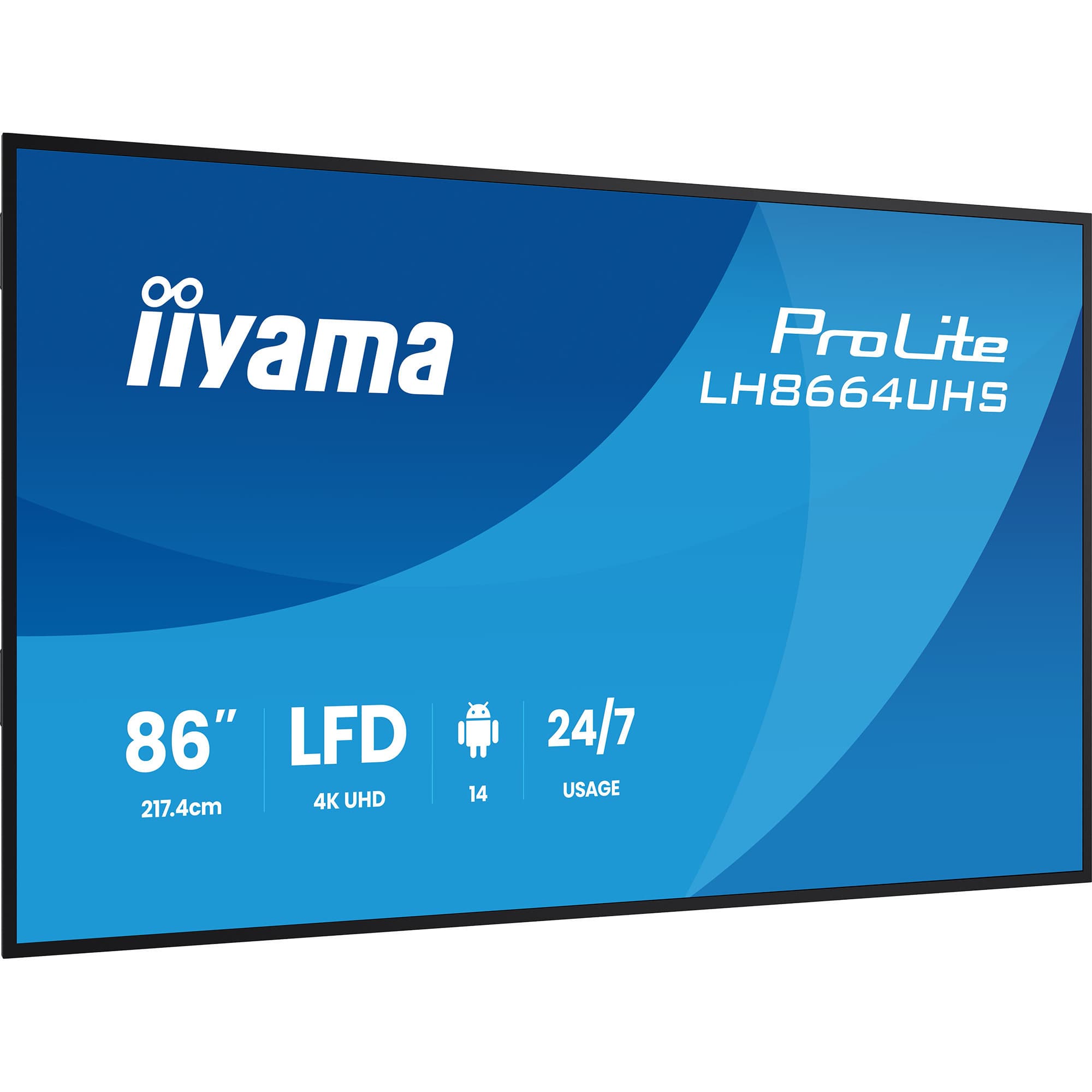 ProLite LH8664UHS-B3AG, Public Display – Bild 1