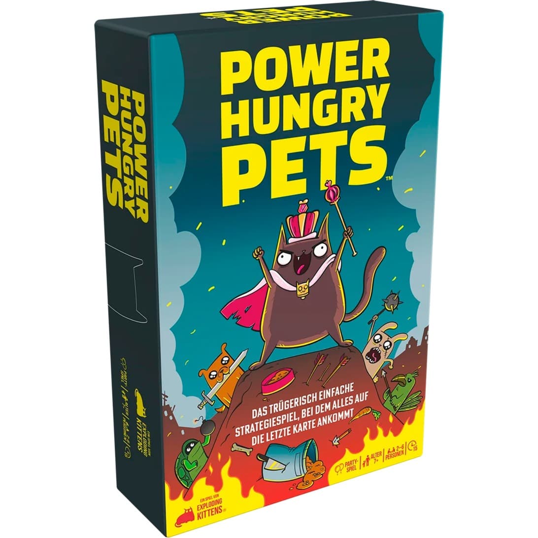 Power Hungry Pets, Kartenspiel – Bild 1