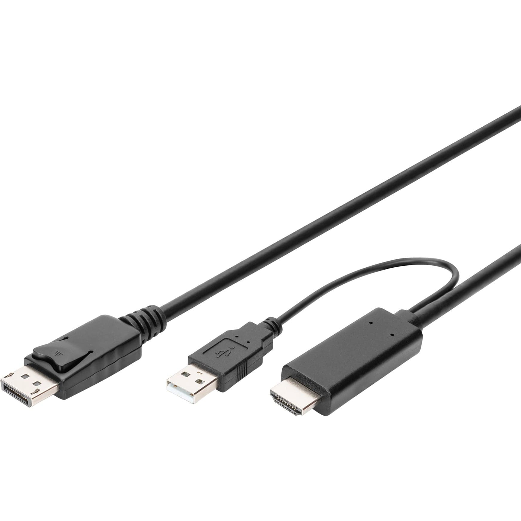 Adapterkabel HDMI > Displayport, UHD 4K – Bild 1