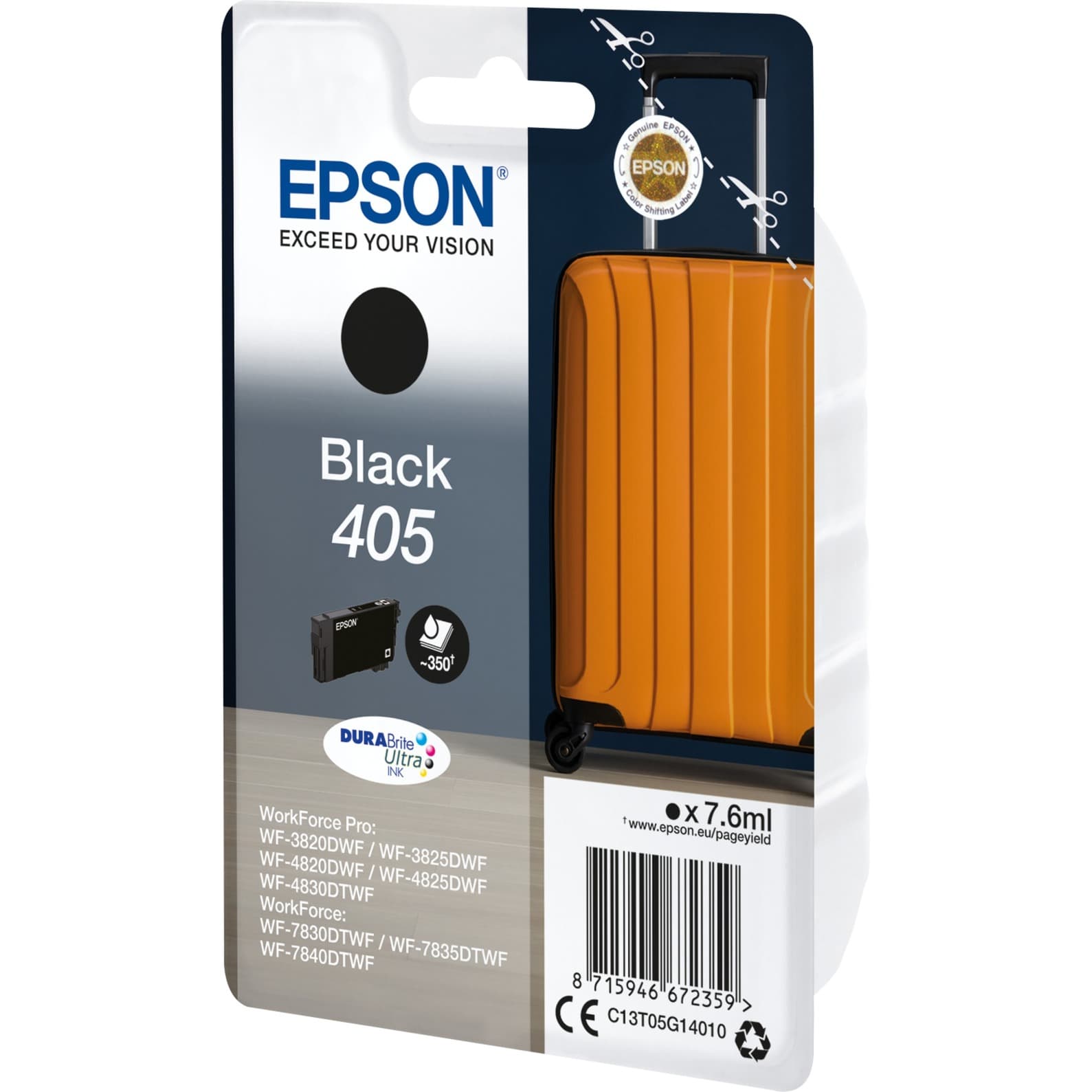Tinte schwarz 405 (C13T05G14010) – Bild 1