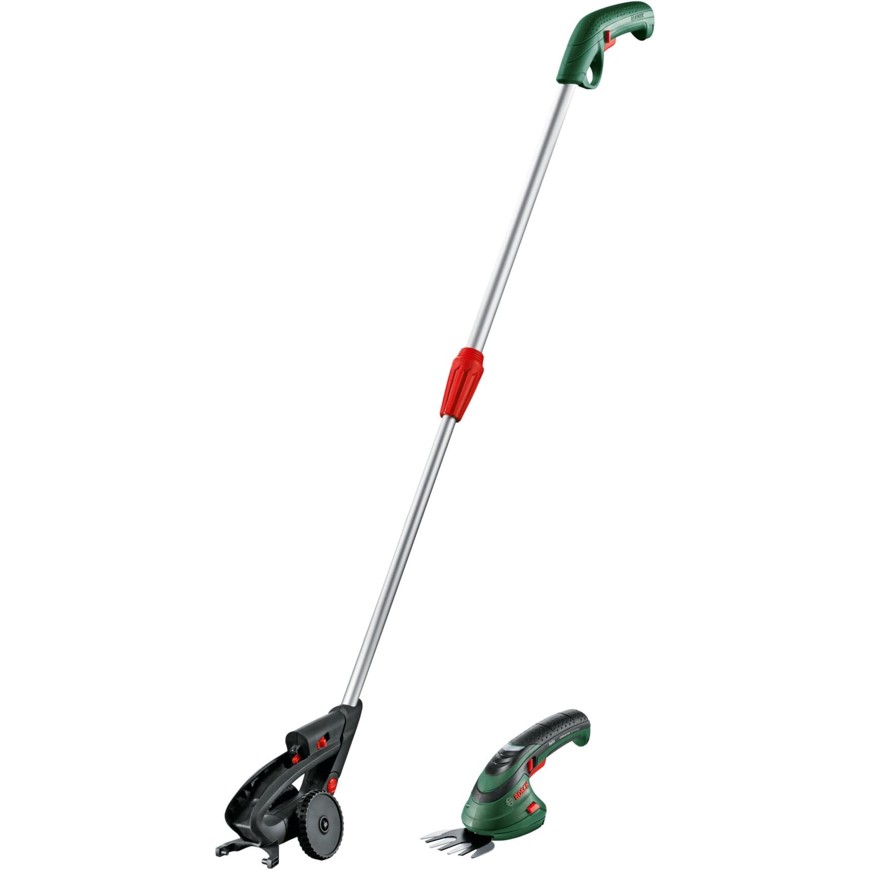 ISIO III + Fahrstiel, Grasschere