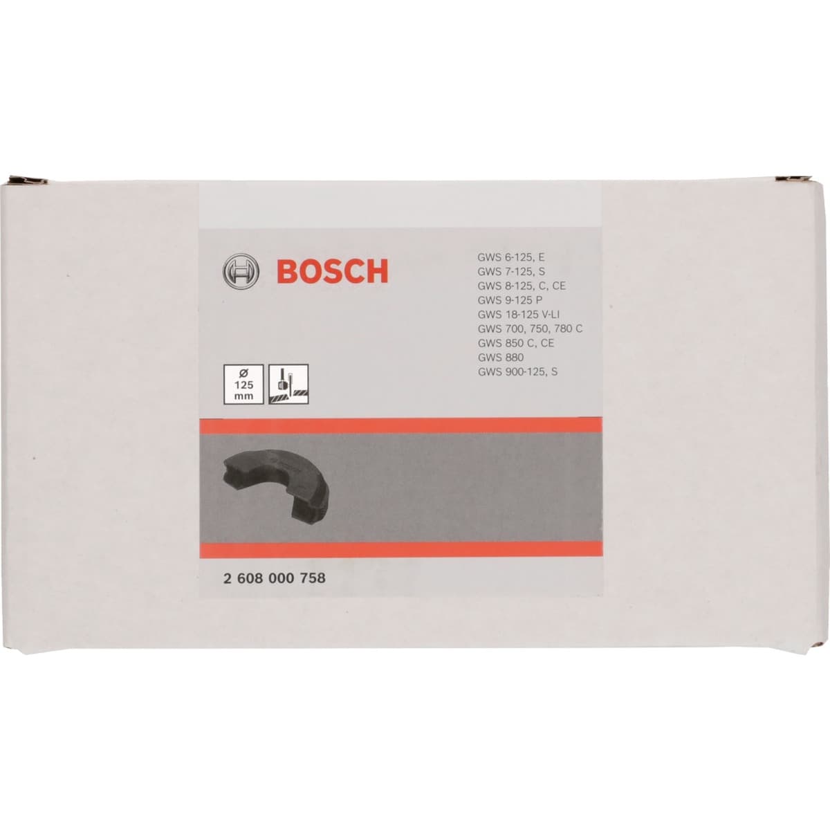 Schutzhaube 2608000758, 125mm