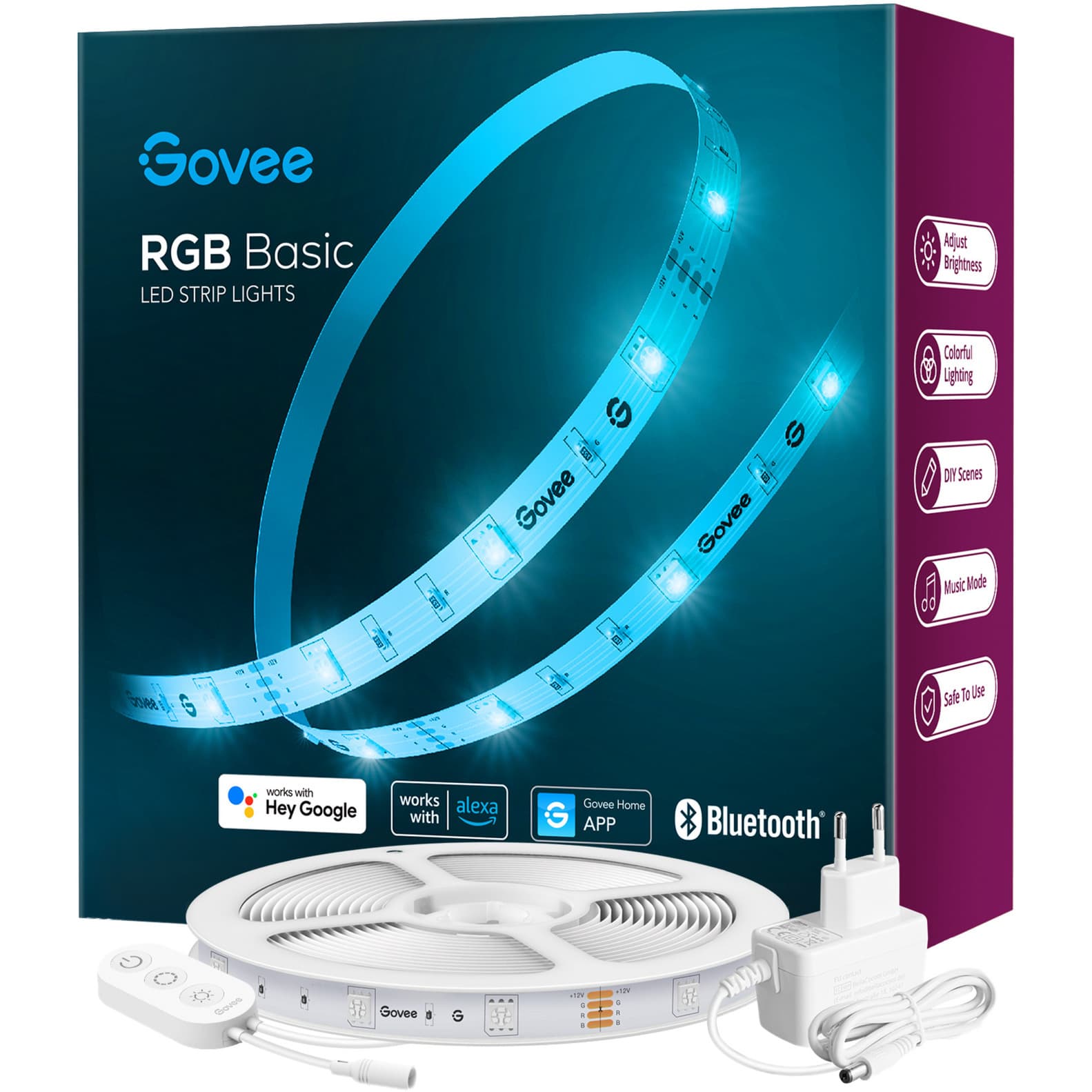 RGB LED Strip Light 5 Meter, LED-Streifen – Bild 1