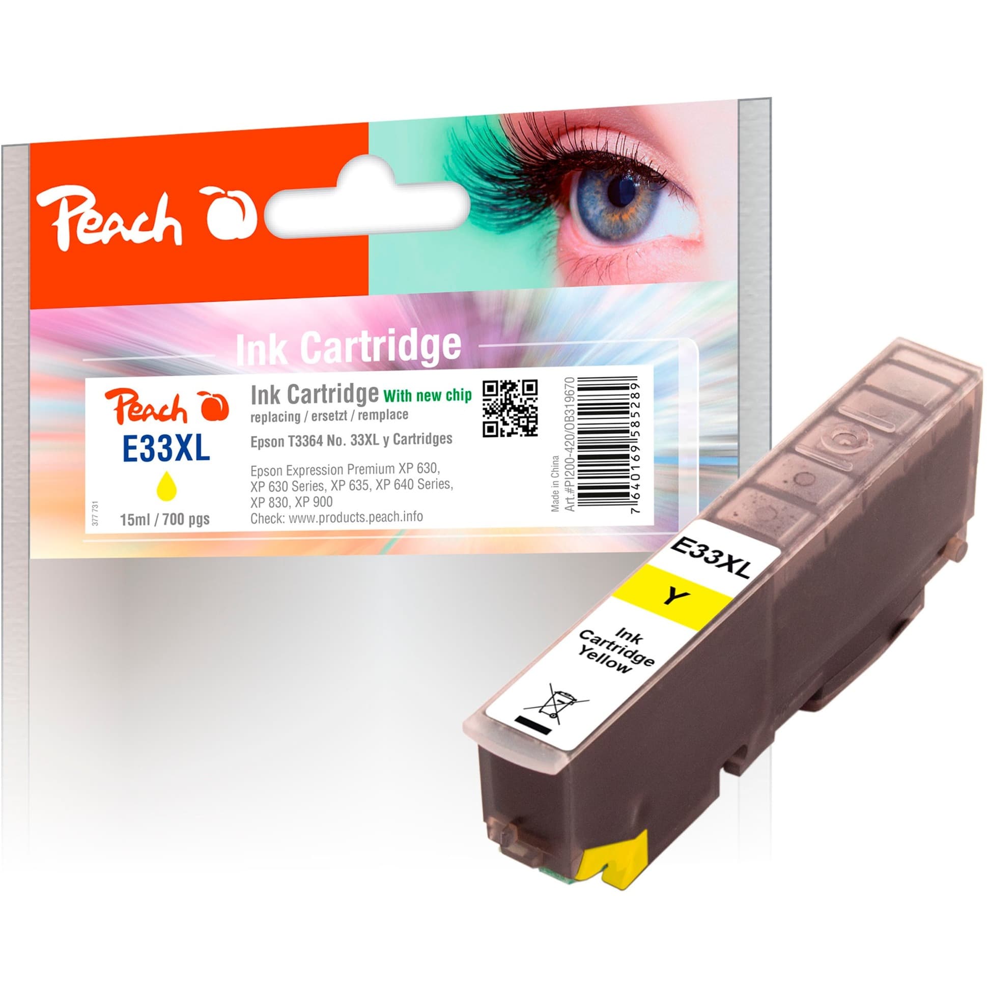 Tinte gelb PI200-420 – Bild 1