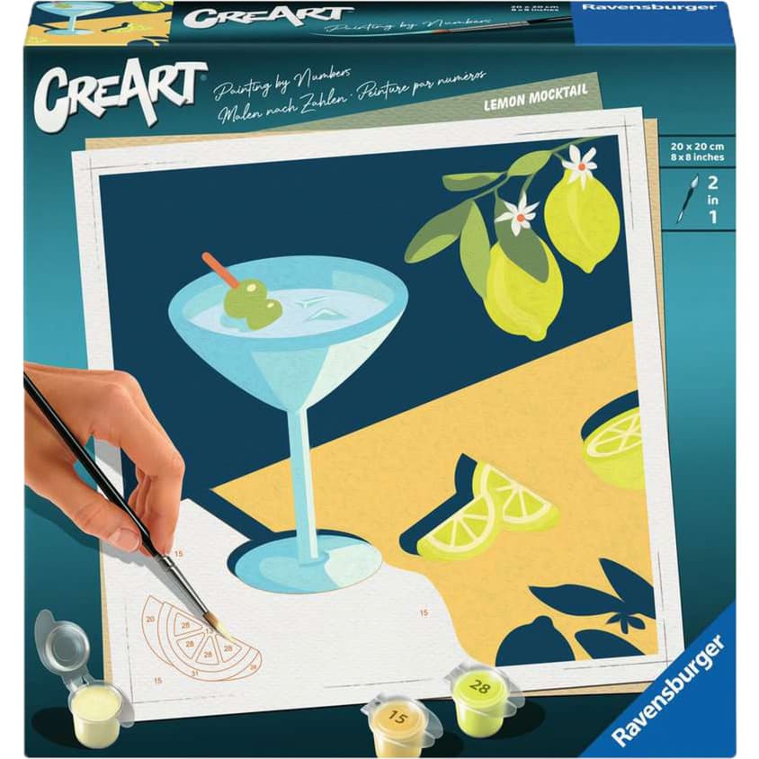 CreArt - Mocktail Zitrone, Malen – Bild 1