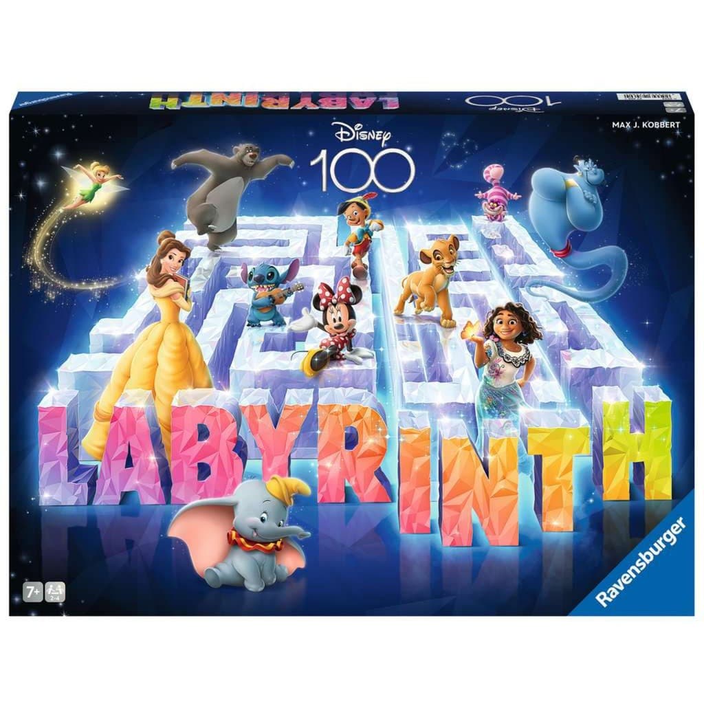 Disney 100 Labyrinth, Brettspiel – Bild 1