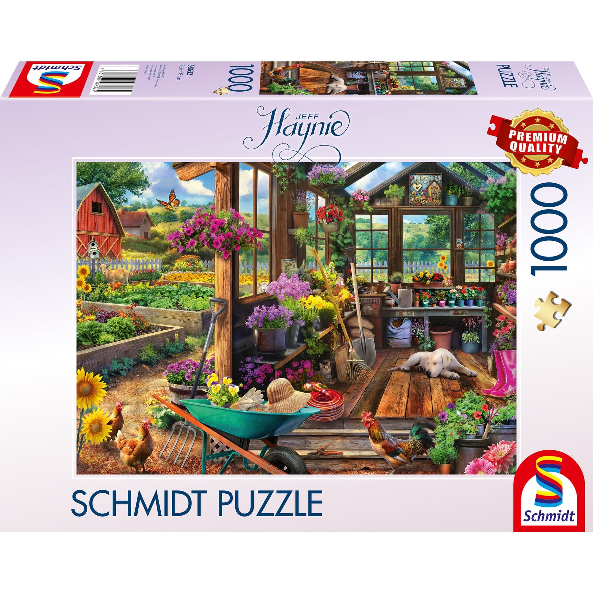 Jeff Haynie: Gartenhaus, Puzzle