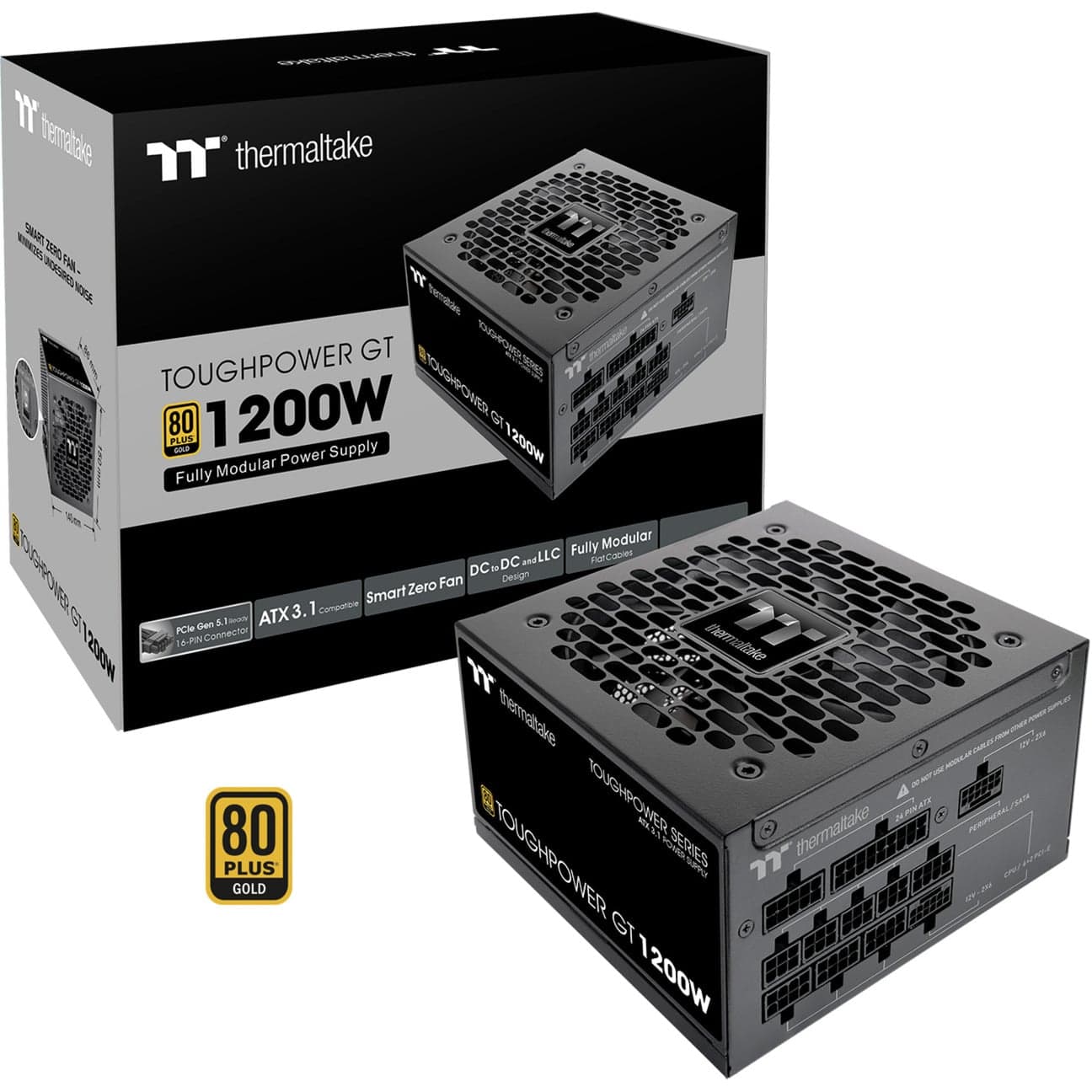 Toughpower GT 1200W, PC-Netzteil – Bild 1