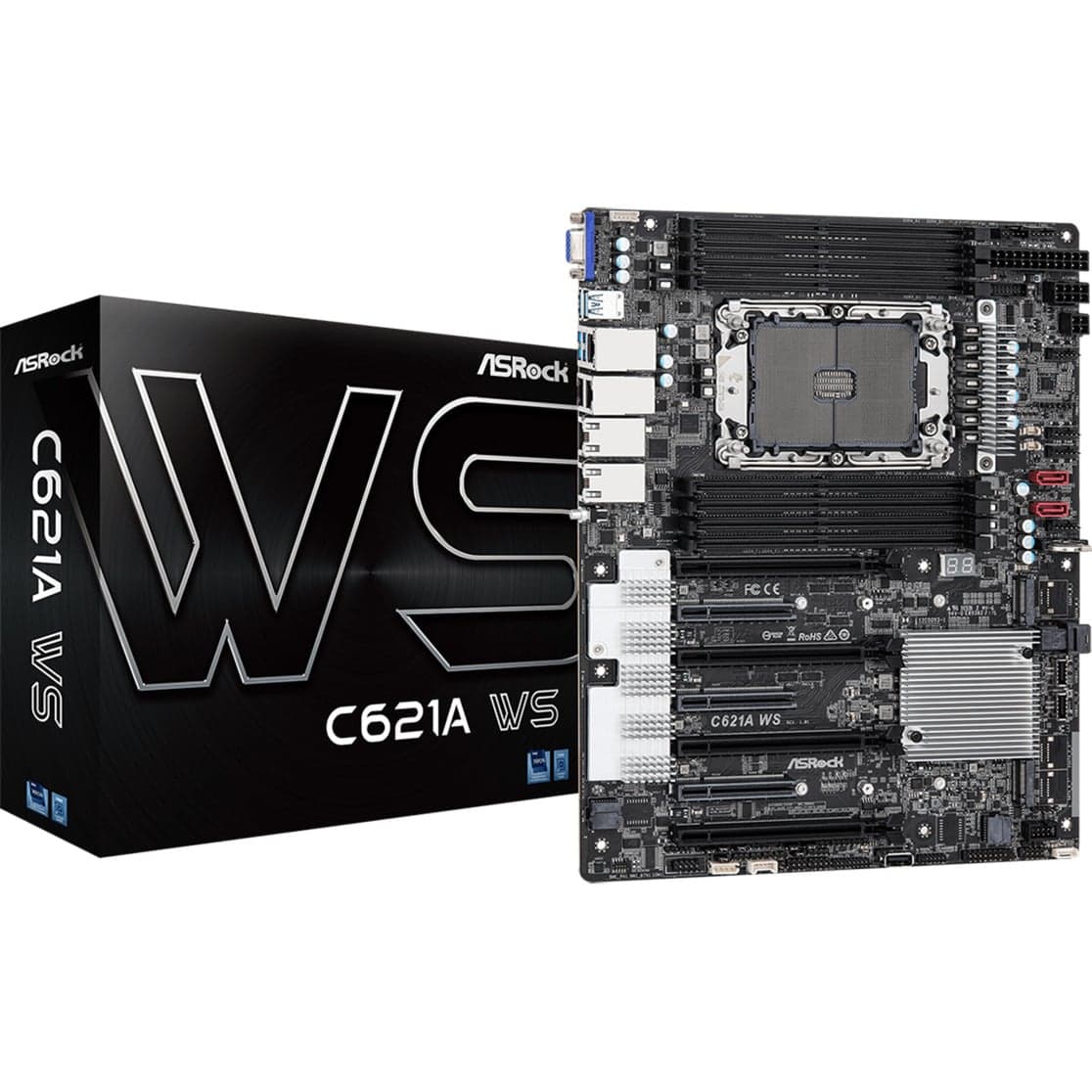C621A WS, Mainboard