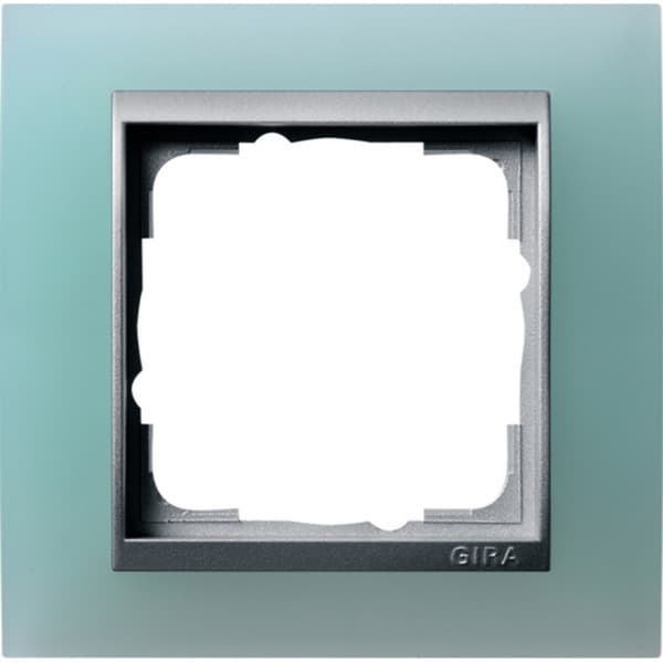 Abdeckrahmen 1-fach opak – Bild 1