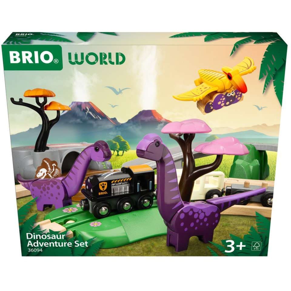 World Dinosaurier Abenteuer-Set, Bahn – Bild 1