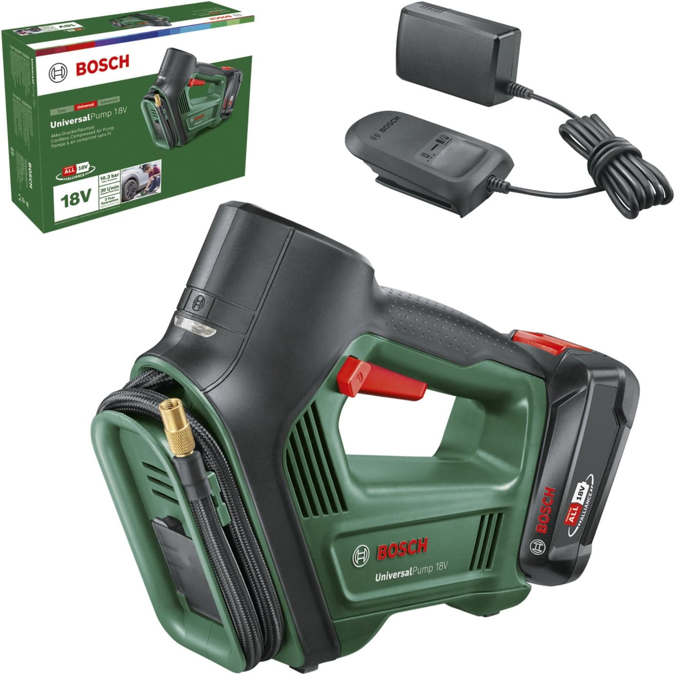 Akku-Luftpumpe UniversalPump 18V Set – Bild 1